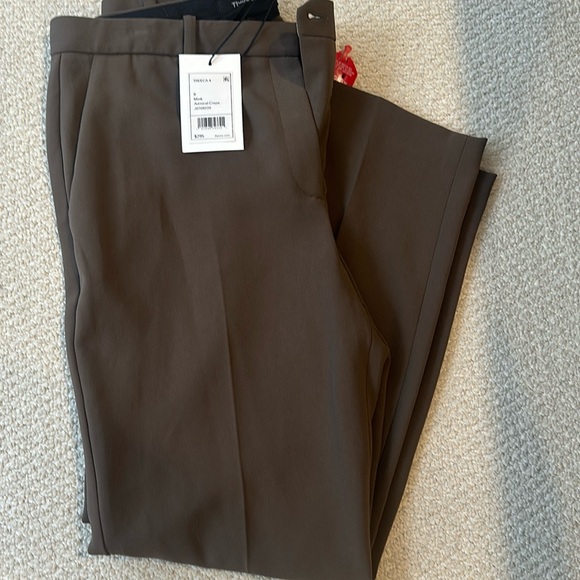 NWT size 8 Theory crepe pant - mink color - Picture 1 of 4